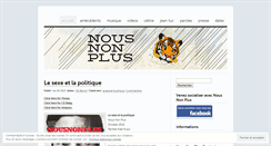 Desktop Screenshot of nousnonplus.com
